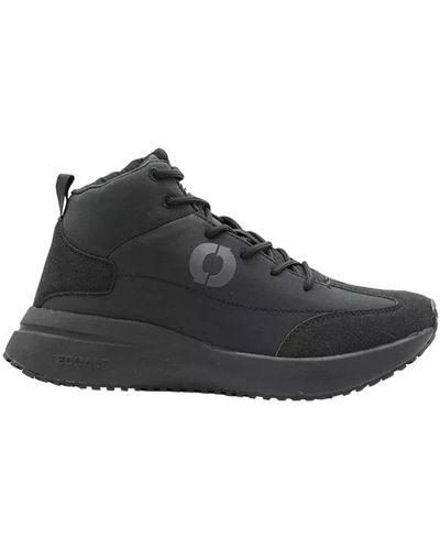 Ecoalf Casual schwarze high top sneakers