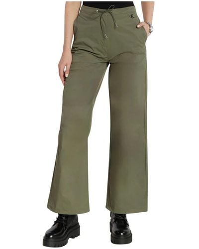 Calvin Klein Wide trousers - Verde