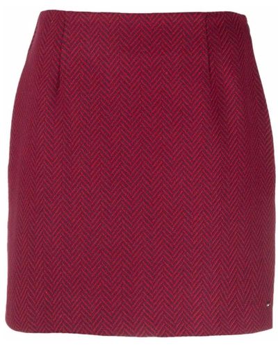 Tommy Hilfiger Skirts - Rot