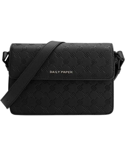 Daily Paper Cross Body Bags - Black