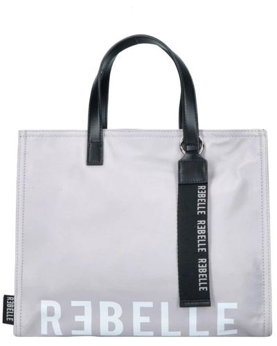 Rebelle Tote Bags - Grey