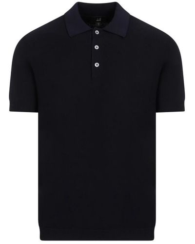 Dunhill Polo Shirts - Black