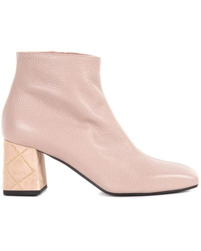 Pollini Heeled Boots - Pink