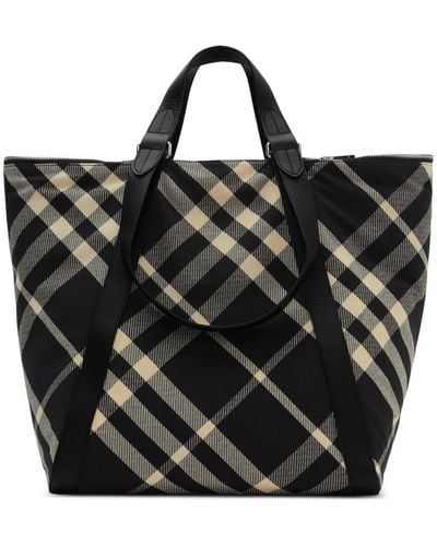 Burberry Tote Bags - Black