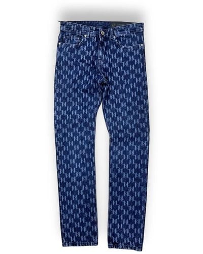 Karl Lagerfeld Jeans > straight jeans - Bleu