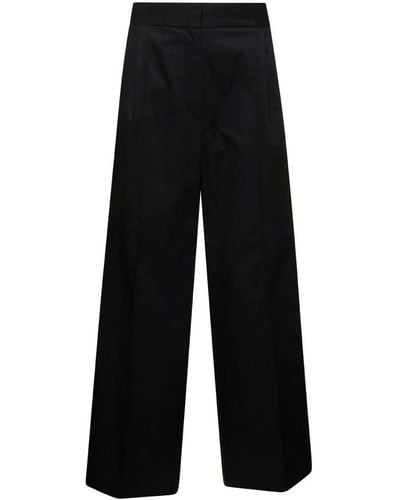 Maison Kitsuné Trousers > wide trousers - Noir