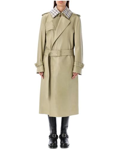 Burberry Coats > belted coats - Métallisé