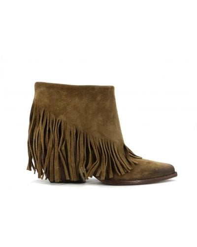 Elena Iachi Shoes > boots > cowboy boots - Marron