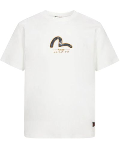 Evisu Tops > t-shirts - Blanc
