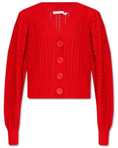 See By Chloé Cardigan with buttons - Rot