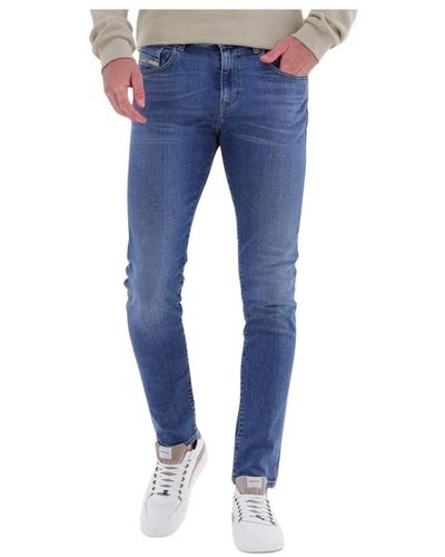 DIESEL Slim fit jeans 2019 d-strukt - Blau