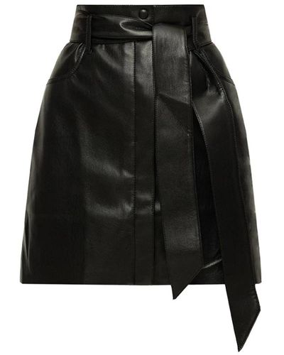 Nanushka Meda skirt - Schwarz