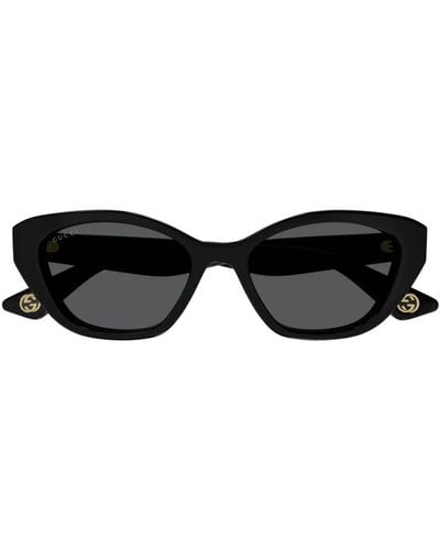 Gucci Schwarze sonnenbrille für den täglichen gebrauch,rote sonnenbrille, stilvoll und vielseitig