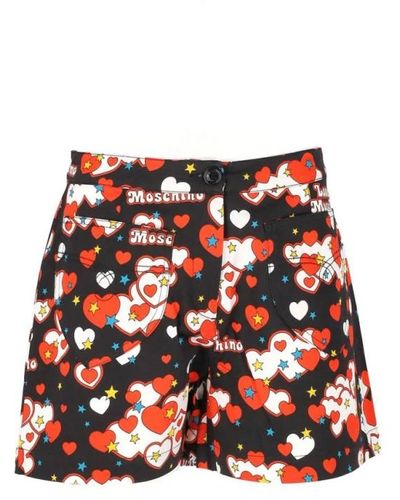 Love Moschino Short Shorts - Red