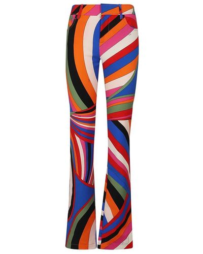 Emilio Pucci Trousers > wide trousers - Rouge