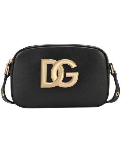 Dolce & Gabbana Cross Body Bags - Black