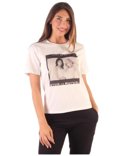 Kendall + Kylie Camiseta de de algodón 100% - Rosa