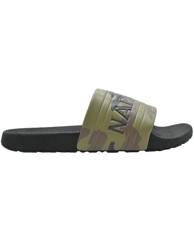 Napapijri Camouflage sneakers - Grün