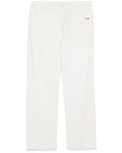 AMISH Jeans droits - Blanc