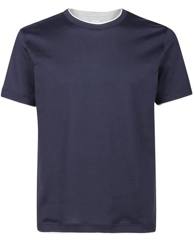 Eleventy T-shirts - Blau