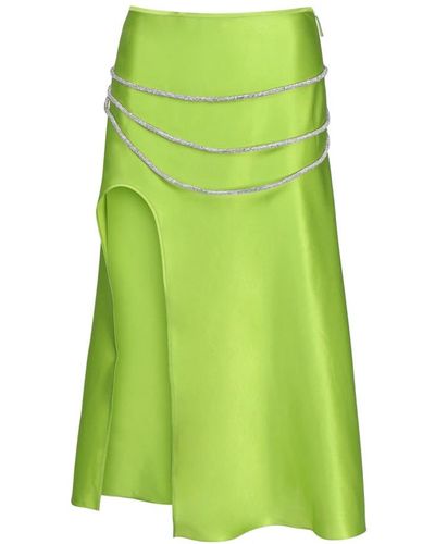Nue Midi Skirts - Green