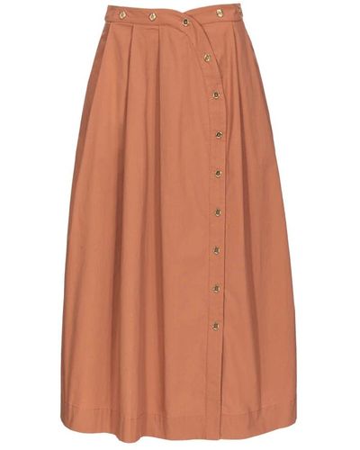 Pinko Midi Skirts - Brown