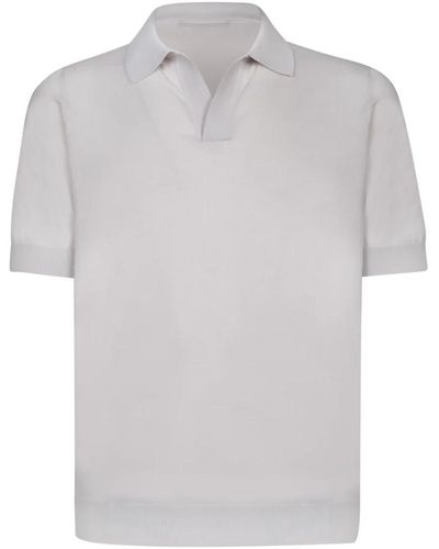 Dell'Oglio Tops > polo shirts - Gris
