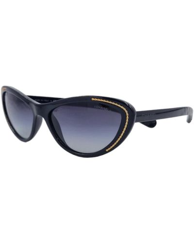 Chanel Retro butterfly sonnenbrille - Blau