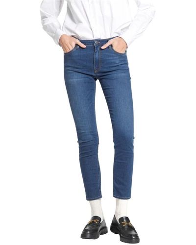 Mason's Jeans > cropped jeans - Bleu
