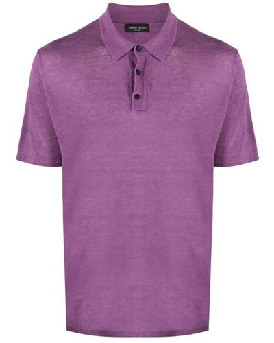 Roberto Collina T-Shirts - Purple