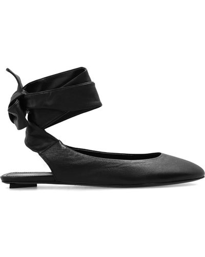 The Attico Shoes > flats > ballerinas - Noir