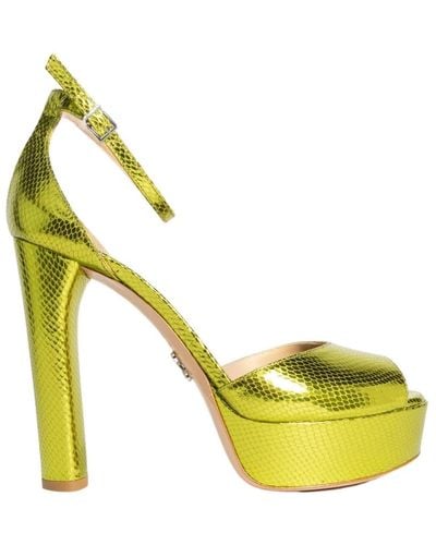 Sergio Levantesi High Heel Sandals - Yellow