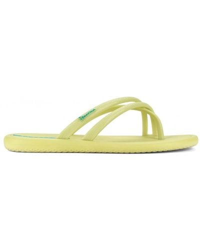 Ipanema Stilvolle flache sandalen - Gelb
