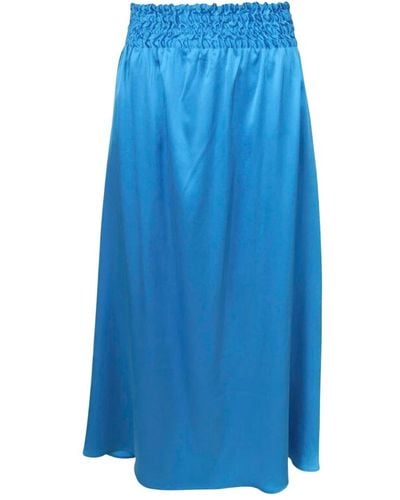 Femmes du Sud Midi Skirts - Blau