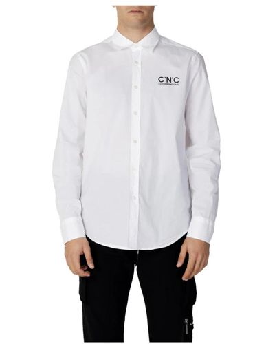 CoSTUME NATIONAL Formal Shirts - White
