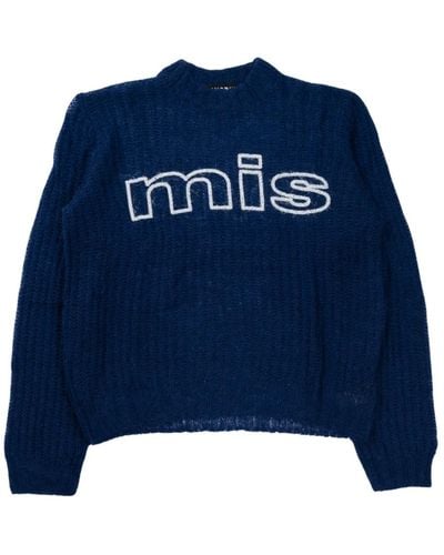 MISBHV Round-Neck Knitwear - Blue