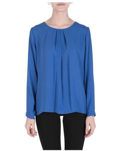 19V69 Italia by Versace Blouses - Blue