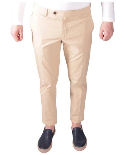GAUDI Slim-Fit Trousers - Natural