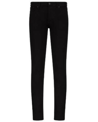 Emporio Armani Slim-Fit Pants - Black