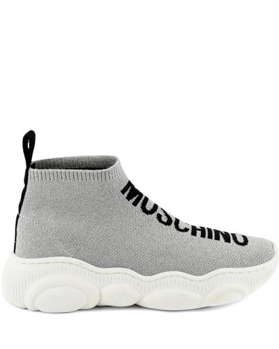 Moschino Sneakers basse grigio/nero - Marrone