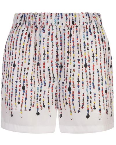MSGM Short Shorts - Multicolour