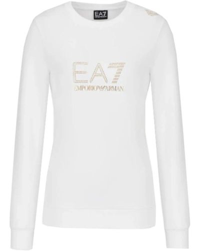 EA7 Sweatshirts - White