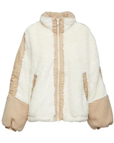OOF WEAR Faux Fur & Shearling Jackets - Natural