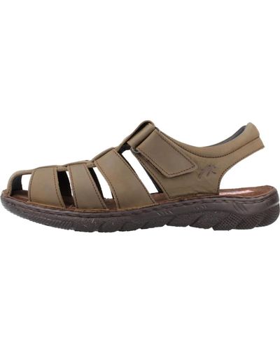 Fluchos Flat sandals - Braun