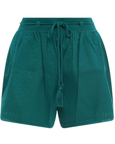 Ulla Johnson Short Shorts - Green