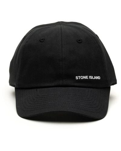 Stone Island Caps - Black
