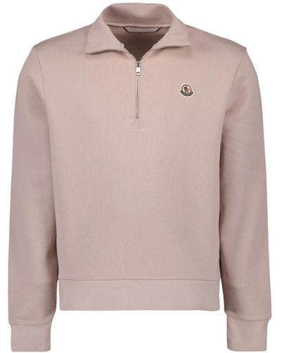 Moncler Zip sweatshirt - Rosa