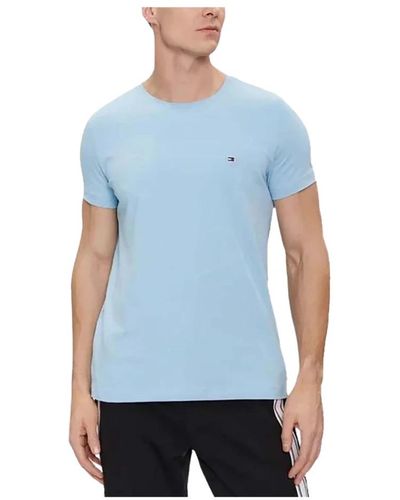 Tommy Hilfiger T-shirt stretch slim fit tee - Blu