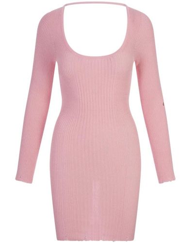 A PAPER KID Dresses > day dresses > knitted dresses - Rose