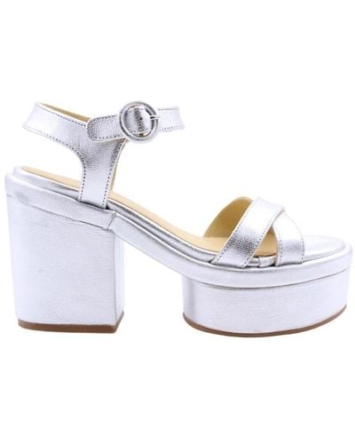 CTWLK High Heel Sandals - White